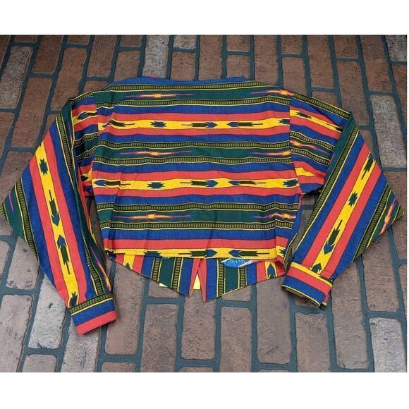 P.S. Rhinestones Panhandle Slim XS Top Vintage - Picture 5 of 7